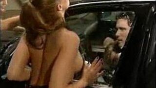 Threesome At Carwash - porn video