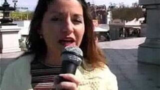 Busty fucks in public - porn video