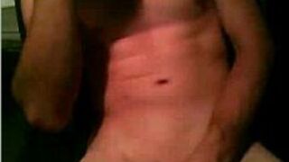 homosexual springy on webcam - porn video