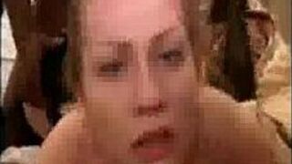 black gang bang white - porn video