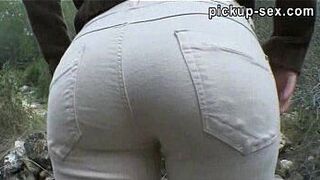 Daytona X shows off her ass and nailed for a chunk of cash - porn video