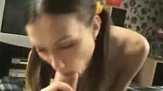 Babe Licking And Sucking A Big Hard Dick - porn video