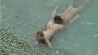 Hidden camera blowjob on the beach - porn video