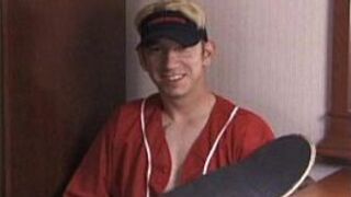 Straight amateur twinks talks about solo sex - porn video