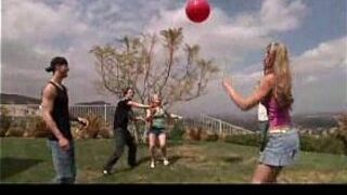 Sunset Teen Playing And Draining Balls - porn video