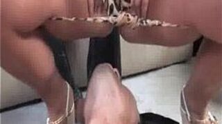 White Guy Serves as Cuckold - porn video