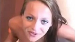 Incredible hot amateur blow job on webcam - porn video